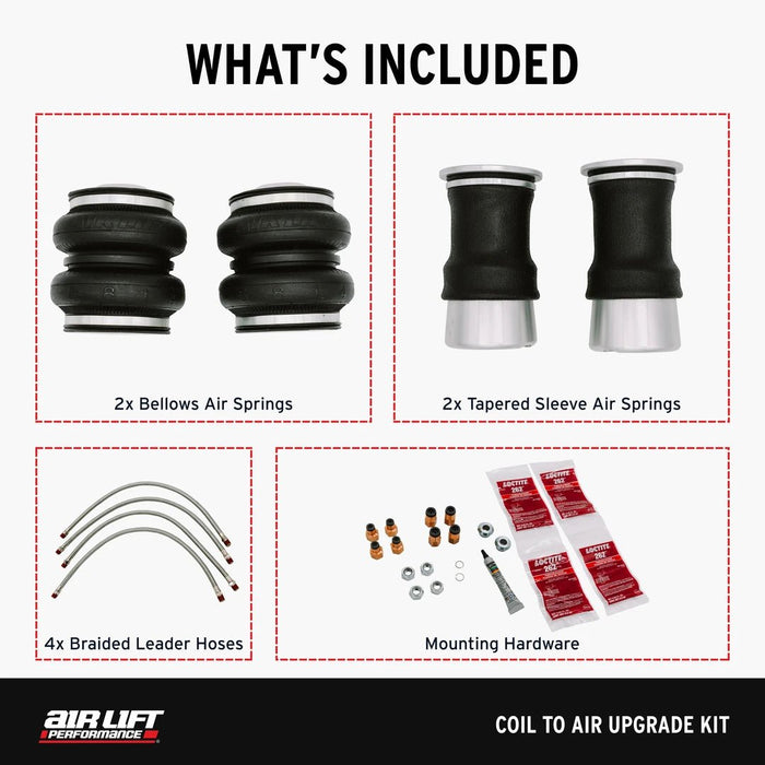 Air Lift Coilover to Air Suspension Upgrade Kit 2015-2021 WRX / 2015-2021 STI / 2013-2026 BRZ / FRS / 86 - 83001 - Subimods.com