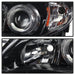 Akkon Headlights w/ Black Base 08-14 WRX / 08-14 STI / 08-11 Outback Sport - Halogen Models Only - HD-JH-SI08-AM-BK - Subimods.com