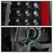 Akkon LED Taillights w/ Clear Lens, Black Base & Red Bar 08-14 WRX Sedan / 08-14 STI Sedan - ALT-JH-SIWRX08-LBLED-BK - Subimods.com