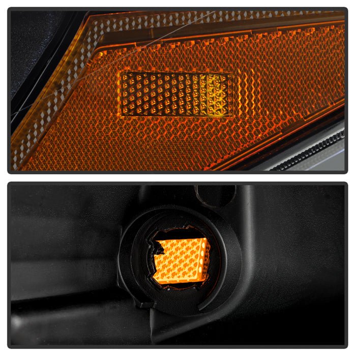 Akkon OE Style Halogen Headlights w/ Black Base 17-22 Impreza / 18-23 Crosstrek - HD-JH-SI17-AM-BK - Subimods.com