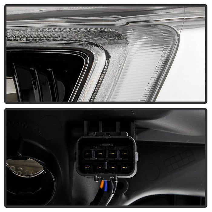 Akkon OE Style Headlights w/ Black Base 15-17 Legacy / 15-17 Outback - Halogen Models Only - HD-JH-SLEG15-OE-L+R - Subimods.com