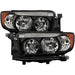 Akkon OE Style Headlights w/ Black Base 2006-2008 Forester - HD-JH-SF06-AM-BK - Subimods.com