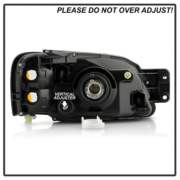Akkon OE Style Headlights w/ Chrome Base 00-04 Legacy GT / 00-04 Outback / 03-06 Baja w/o Sport Package - HD-JH-SLEG00-C - Subimods.com