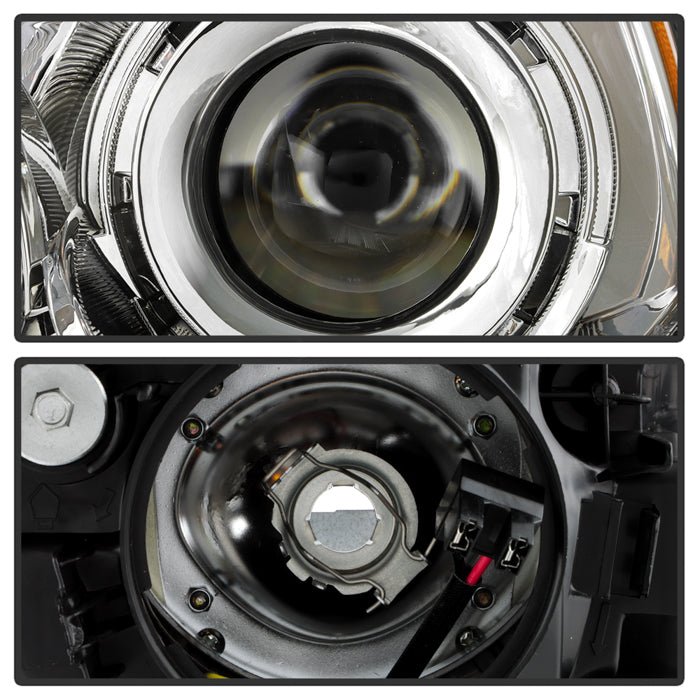 Akkon OE Style Headlights w/ Chrome Base 10-12 Legacy / 10-12 Outback - HD-JH-SLEG10-AM-C - Subimods.com