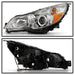 Akkon OE Style Headlights w/ Chrome Base 10-12 Legacy / 10-12 Outback - HD-JH-SLEG10-AM-C - Subimods.com
