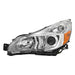 Akkon OE Style Headlights w/ Chrome Base 13-14 Legacy / 13-14 Outback - HD-JH-SLEG13-OE-L+R - Subimods.com