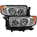 Akkon OE Style Headlights w/ Chrome Base 2006-2008 Forester - HD-JH-SF06-AM-C - Subimods.com