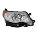 Akkon OE Style Headlights w/ Chrome Base 2009-2013 Forester Halogen Models Only - HD-JH-SF09-OE-L+R - Subimods.com
