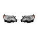 Akkon OE Style Headlights w/ Chrome Base 2009-2013 Forester Halogen Models Only - HD-JH-SF09-OE-L+R - Subimods.com