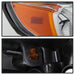 Akkon OE Style Headlights w/ Chrome Base 2009-2013 Forester Halogen Models Only - HD-JH-SF09-OE-L+R - Subimods.com