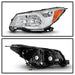 Akkon OE Style Headlights w/ Chrome Base 2014-2016 Forester Halogen Models Only - HD-JH-SF014-OE-L+R - Subimods.com