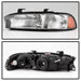 Akkon OE Style Headlights w/ Chrome Base 95-97 Legacy / 95-97 Outback - HD-JH-SLEG96-OE - Subimods.com