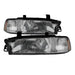 Akkon OE Style Headlights w/ Chrome Base 95-97 Legacy / 95-97 Outback - HD-JH-SLEG96-OE - Subimods.com