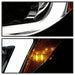 Akkon Projector Headlights w/ Chrome Base & Light Bar DRL 06-07 WRX / 06-07 STI - Halogen Models Only - PRO-JH-SWRX06-LB-C - Subimods.com