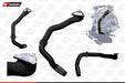 AMS Performance Charge Pipe Kit Black For Use W/ Aftermarket Top Mount 2022 - 2024 WRX / 2019 - 2024 Ascent / 2019 - 2025 Outback / 2020 - 2022 Legacy XT - AMS.50.09.0003 - 2 - Subimods.com