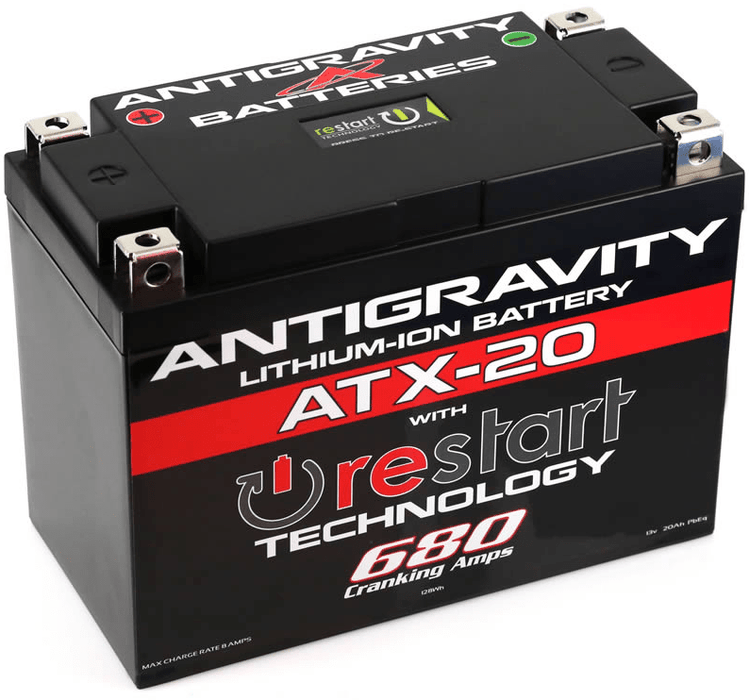 Antigravity Batteries ATX20 680CCA w/ Re - Start Technology Lithium Ion Car Battery - AG - ATX20 - RS - Subimods.com