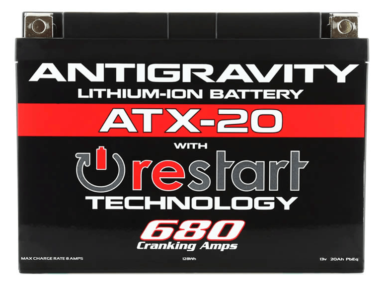 Antigravity Batteries ATX20 680CCA w/ Re - Start Technology Lithium Ion Car Battery - AG - ATX20 - RS - Subimods.com