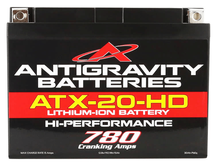 Antigravity Batteries ATX20 - HD 780CCA Lithium Car Battery - AG - ATX20 - HD - Subimods.com