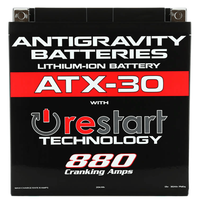 Antigravity Batteries ATX30 880CCA w/ Re - Start Technology Lithium Ion Car Battery - AG - ATX30 - RS - Subimods.com