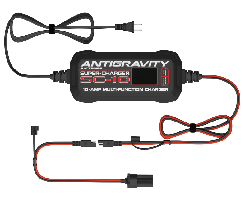 Antigravity Batteries SC - 10 Super - Charger Battery Charger - AG - BC - SC - 10 - Subimods.com