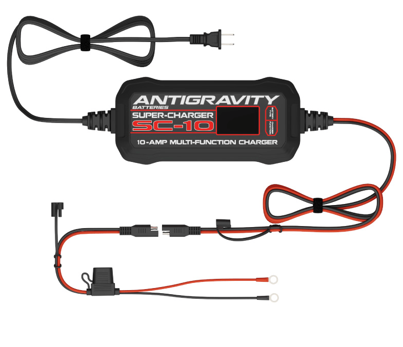 Antigravity Batteries SC - 10 Super - Charger Battery Charger - AG - BC - SC - 10 - Subimods.com