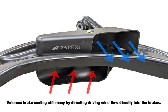 A'PEXi N1 Brake Duct Kit 2013 - 2025 BRZ / 2022 - 2025 GR86 / 2013 - 2016 FR - S / 2017 - 2020 GT86 - 280 - T001 - Subimods.com