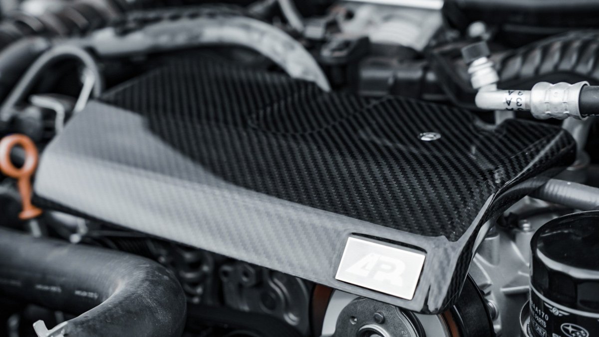 APR Performance Carbon Fiber Alternator Cover 2022 - 2024 WRX - CBE - WRXALT22 - Subimods.com