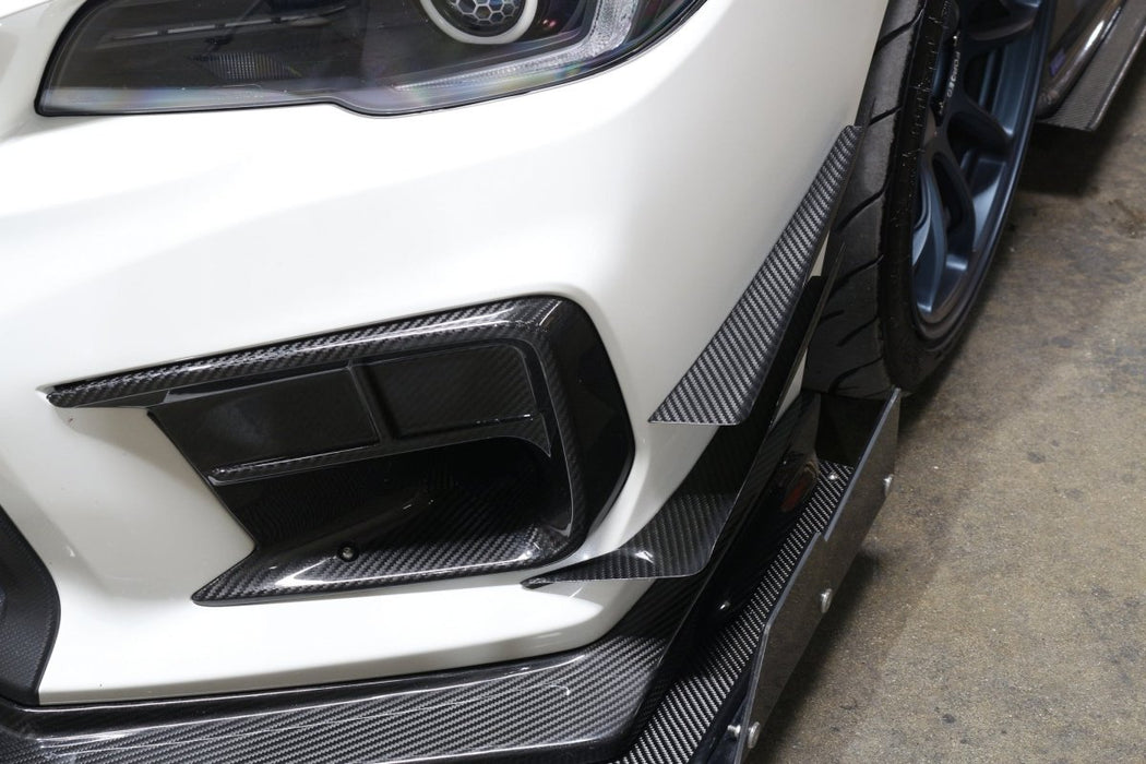 APR Performance Carbon Fiber Complete Canard Kit 2018 - 2021 WRX / 2018 - 2021 STI - AB - 808048 - Subimods.com