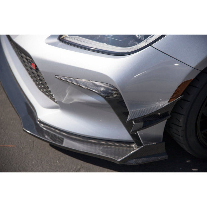 APR Performance Carbon Fiber Fender Front Accent Cover Pair 2022 - 2024 GR86 - CF - 522050 - Subimods.com