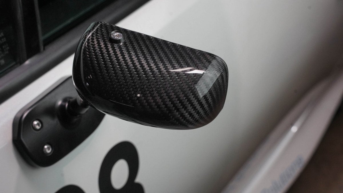 APR Performance Carbon Fiber Mirrors Formula GT3 Black Base 2022 - 2024 BRZ / 2022 - 2024 GR86 - CB - 522032B - Subimods.com