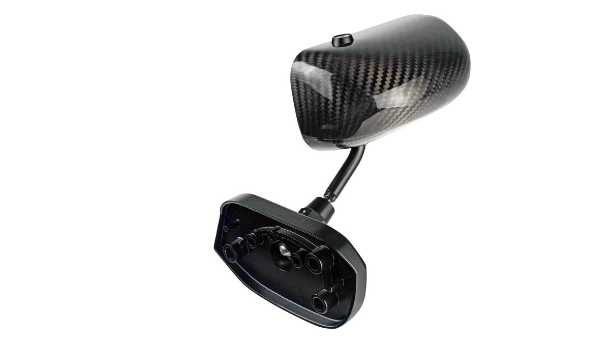 APR Performance Carbon Fiber Mirrors Formula GT3 Black Base 2022 - 2024 BRZ / 2022 - 2024 GR86 - CB - 522032B - Subimods.com