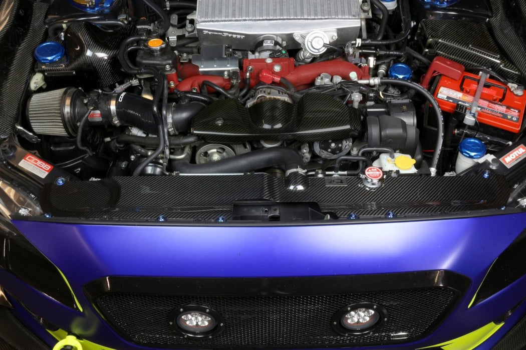 APR Performance Carbon Fiber Radiator Cooling Plate 2015 - 2021 WRX / 2015 - 2021 STI - CF - 815002 - Subimods.com