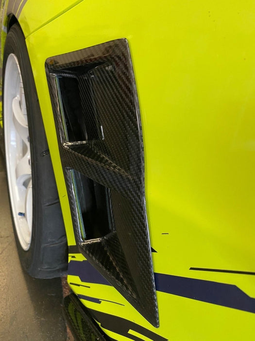 APR Performance Carbon Fiber Rear Bumper Vent 2015 - 2021 WRX / 2015 - 2021 STI - CF - 815004 - Subimods.com