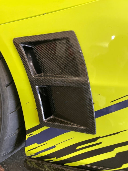 APR Performance Carbon Fiber Rear Bumper Vent 2015 - 2021 WRX / 2015 - 2021 STI - CF - 815004 - Subimods.com