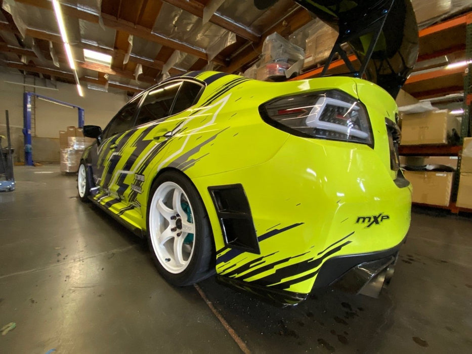 APR Performance Carbon Fiber Rear Bumper Vent 2015 - 2021 WRX / 2015 - 2021 STI - CF - 815004 - Subimods.com