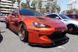 APR Performance Carbon Fiber Wind Splitter w/ Rods 13 - 21 FR - S / BRZ - CW-526015 - Subimods.com