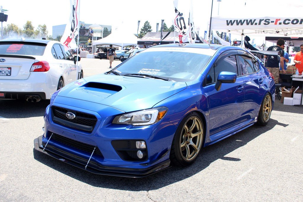APR Performance Carbon Fiber Wind Splitter w/ Rods For Use w/ APR Airdam 2015 - 2017 WRX/STI - CW-801566 - Subimods.com