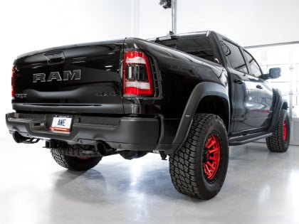 AWE 0FG Catback Exhaust w/ Diamond Black Tips 2021 - 2024 6.2L RAM TRX - 3015 - 33005 - Subimods.com