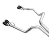 AWE 0FG Catback Split Rear Exit Exhaust (With Bumper Cutouts) w/ Diamond Black Tips 2019 - 2025 Chevrolet Silverado 1500 / 2019 - 2025 GMC Sierra 1500 - 3015 - 43204 - Subimods.com