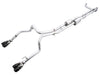 AWE 0FG Catback Split Rear Exit Exhaust (With Bumper Cutouts) w/ Diamond Black Tips 2019 - 2025 Chevrolet Silverado 1500 / 2019 - 2025 GMC Sierra 1500 - 3015 - 43204 - Subimods.com