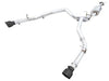 AWE 0FG Dual Rear Exit Exhaust (With Bumper Cutouts) w/ Diamond Black Tips 2019 - 2024 RAM 1500 - 3015 - 33006 - Subimods.com