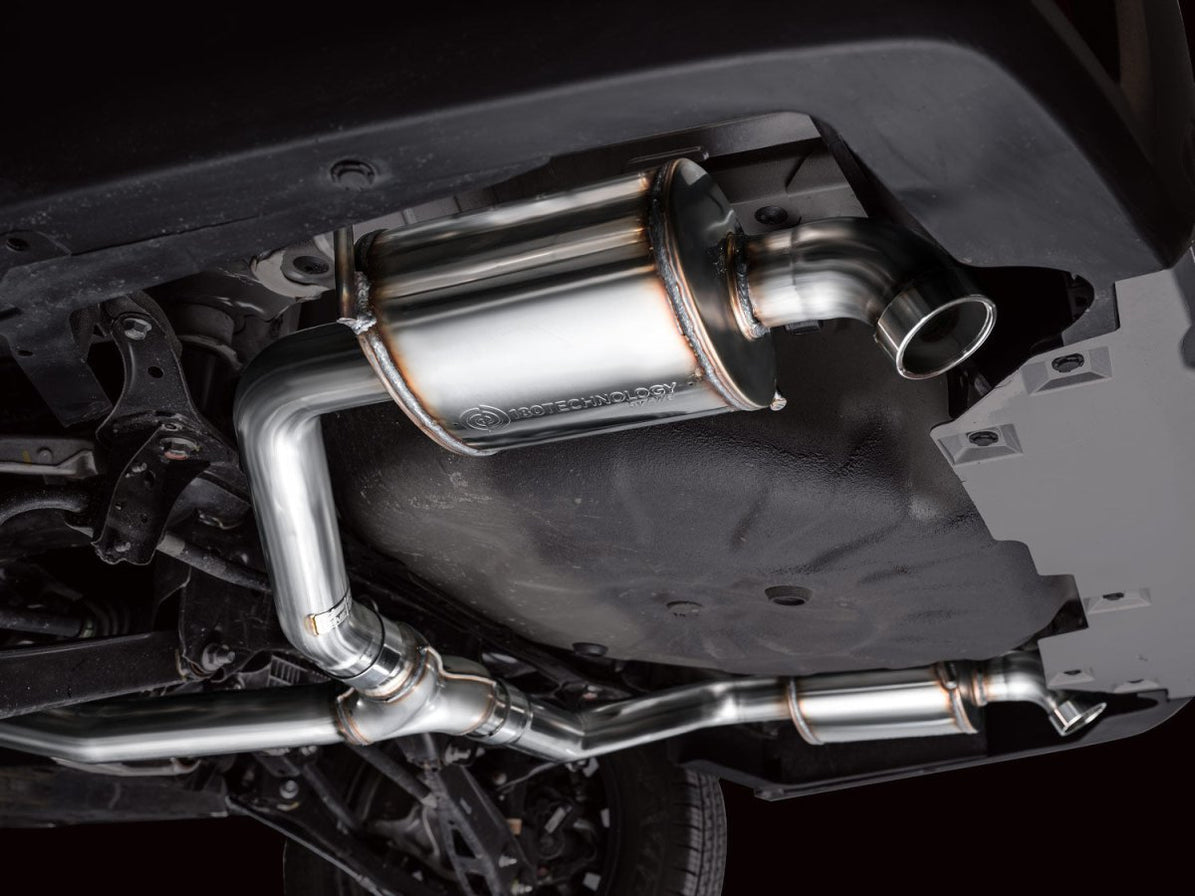AWE 0FG Edition Catback Exhaust Dual BashGuards Outback 20+ — Subimods.com