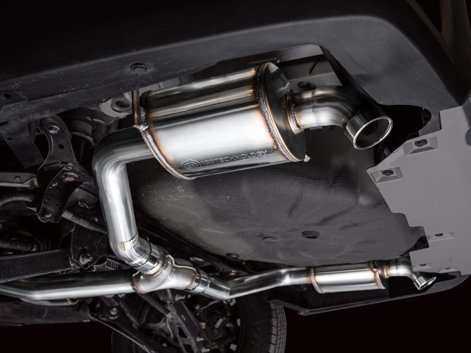 AWE 0FG Edition Catback Exhaust w/ Dual BashGuards 2020 - 2025 Outback XT / 2022 - 2025 Outback Wilderness - 3015 - 38246 - Subimods.com