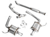 AWE 0FG Edition Catback Exhaust w/ Dual BashGuards 2020 - 2025 Outback XT / 2022 - 2025 Outback Wilderness - 3015 - 38246 - Subimods.com