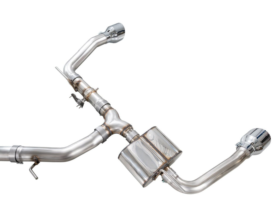 AWE SwitchPath Catback Exhaust Chrome Silver Tips 2022 - 2026 Elantra N - 3025-32237 - Subimods.com
