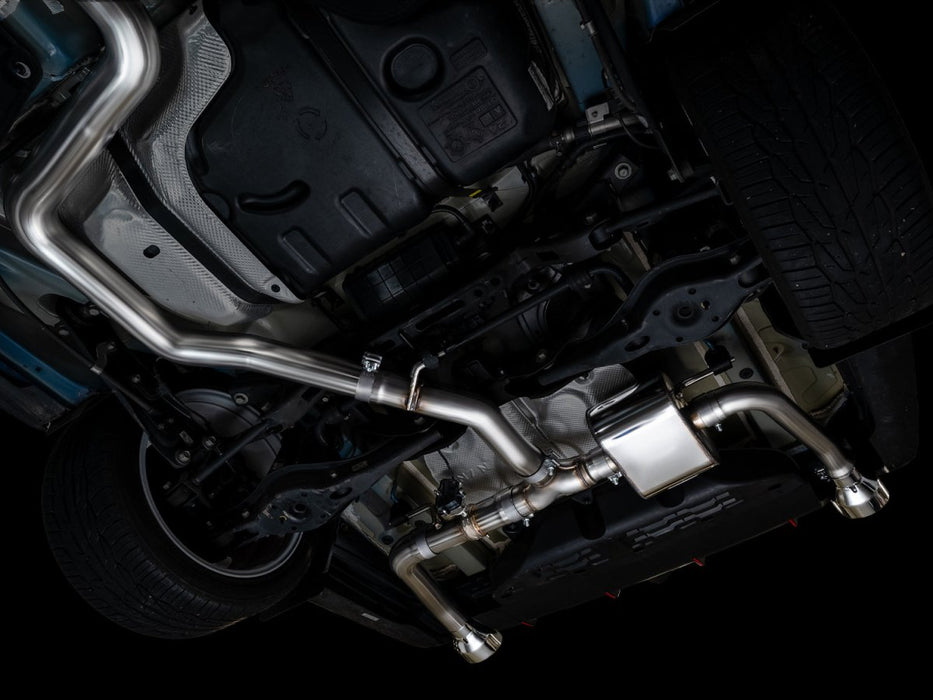 AWE SwitchPath Catback Exhaust Chrome Silver Tips 2022 - 2026 Elantra N - 3025-32237 - Subimods.com