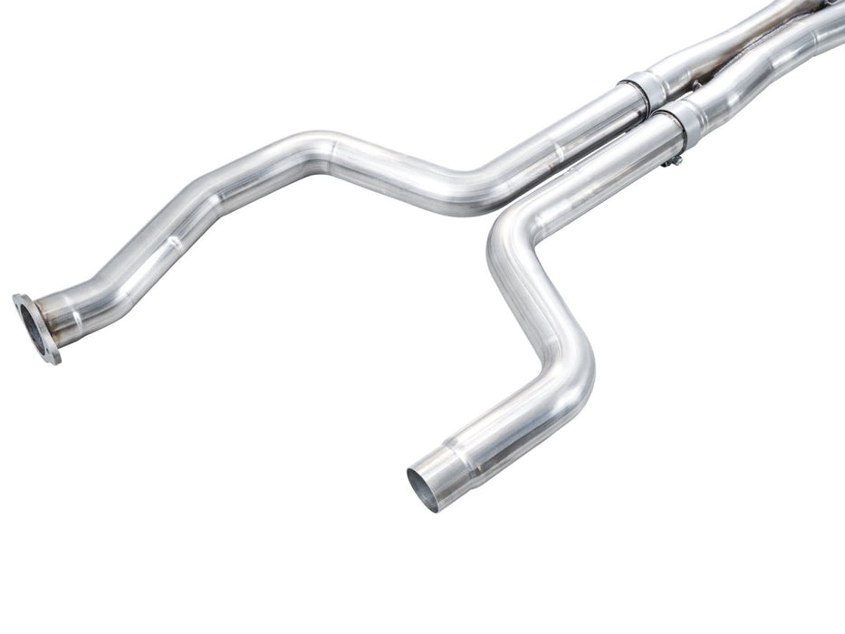 AWE SwitchPath Catback Exhaust Chrome Silver Tips 2022+ Cadillac CT5 - V Blackwing - 3025-42562 - Subimods.com