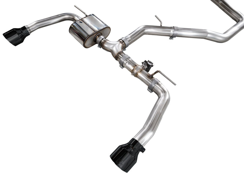 AWE SwitchPath Catback Exhaust Diamond Black Tips 2022 - 2026 Elantra N - 3025-33237 - Subimods.com