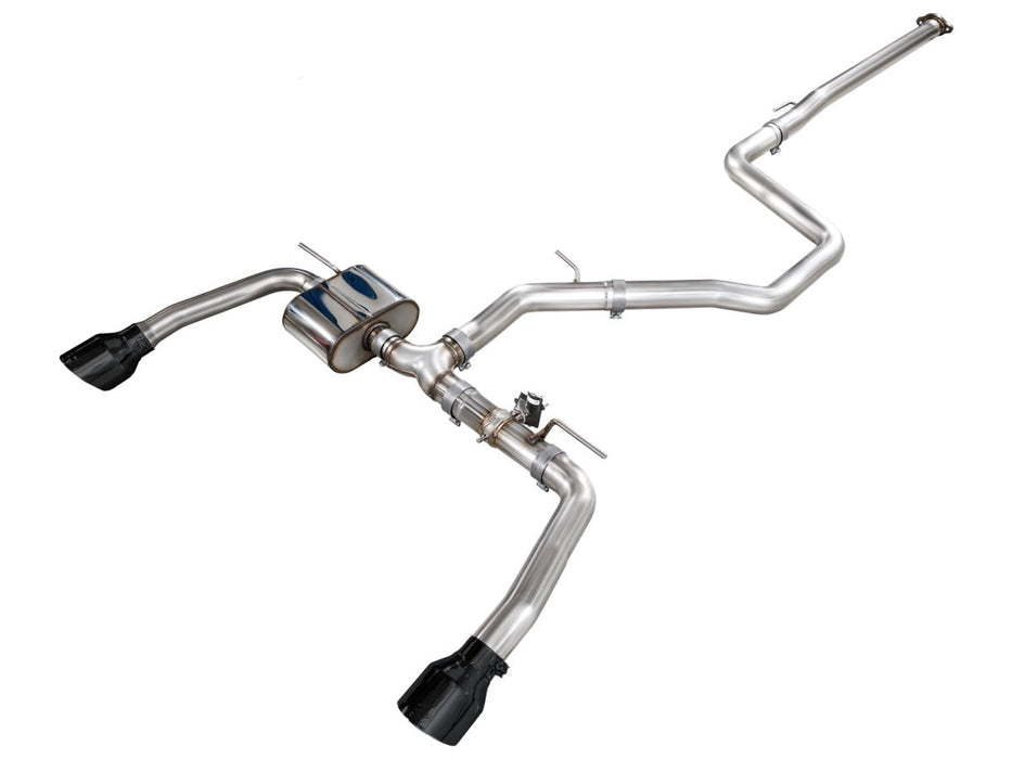 AWE SwitchPath Catback Exhaust Diamond Black Tips 2022 - 2026 Elantra N - 3025-33237 - Subimods.com