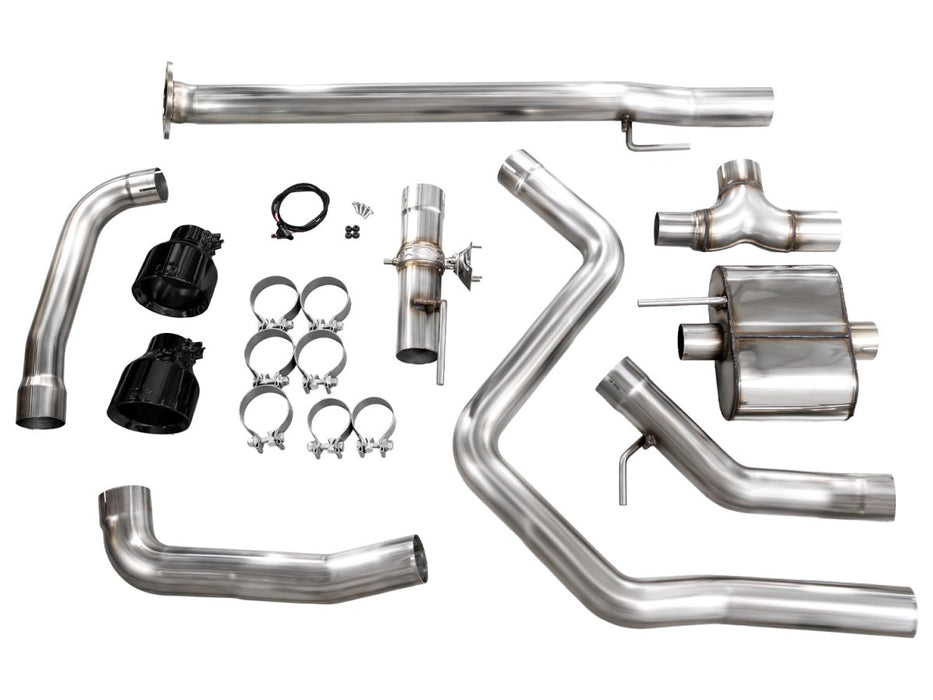 AWE SwitchPath Catback Exhaust Diamond Black Tips 2022 - 2026 Elantra N - 3025-33237 - Subimods.com